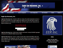 Tablet Screenshot of eagleeyerecovery.com